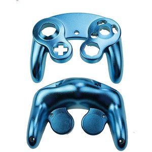 Voll chrom gehäuse Gehäuse vorne hinten Shell Cover für Gamecube NGC Controller mit ABXY L R Z Dpad Button - Product Image 3