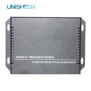 UNISHEEN 8in1 video <strong>transcoder</strong> transmitter live broadcast <strong>encoder</strong> wowza facebook youtube rtmp