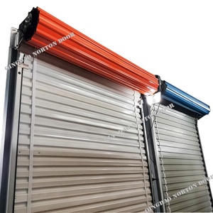 ローラーシャッター手動式自動保存式スチールローラーシャッタードア - Product Image 6