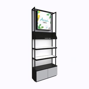 Kunden spezifisches Einkaufs zentrum Hautpflege geschäft Modern Cosmetic Pop Store Layout Design Cosmetic Display Stand - Product Image 1