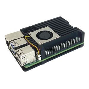 Soğutma fanı soğutma ile ahududu pi 5 nesil ahududu PI 5 anakart alüminyum alaşım koruyucu muhafaza - Product Image 6