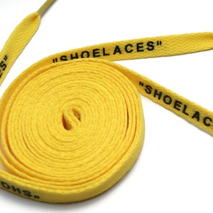 Cordón de poliéster con capucha para ropa, cuerda con letras estampadas, cordón para zapatos, logotipo personalizado, nailon 100% - Product Image 5