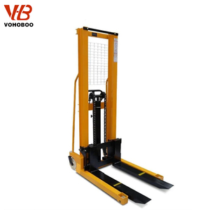 Manuel istifleyici manuel kaldırıcı hidrolik manuel istifleyici Forklift 0.5 Ton yükseklik 6 kaldırma araçları ince manuel kaldırma yüksek verimlilik - Product Image 5
