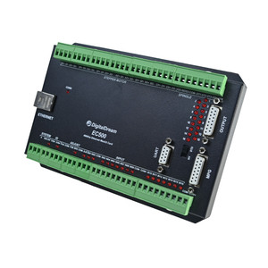 EC500 Mach3 Ethernet CNC 3 axis motion controller card plc controller logico programmabile regolatore di velocità del motore con Display MPG