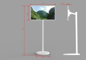 Pantalla interactiva inteligente giratoria 21,5 Pantalla táctil Incell de 32 pulgadas Pantalla LCD Televisión TV móvil - Product Image 2