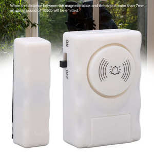 Alarma antirrobo de ventana inteligente, alarma magnética de puerta multifunción para el hogar - Product Image 5