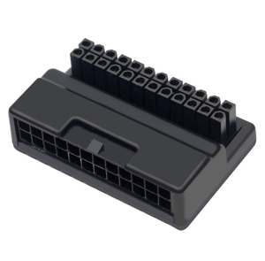ATX 24 Pin to 90 Degree Power Plug <strong>Adapter</strong> <strong>24Pin</strong> Power Interface Module Turning Connector for Desktop PC Mainboard - Product Image 4