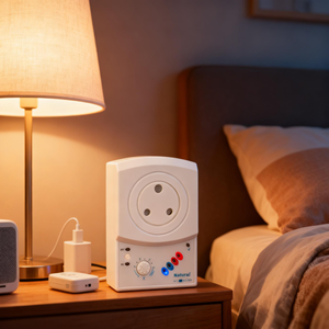 Ổ điện ổn áp AVP 15 Amps 120V loại Anh, tích hợp bảo vệ chống sét, phụ kiện tủ lạnh - Product Image 4