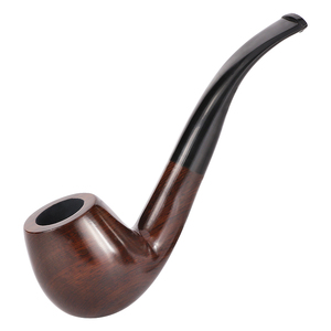 Pipe à fumer en bois d'ébène avec Logo de vente en gros, tuyau en bois filtrant noir de 9mm fait à la main pour fumer - Product Image 6