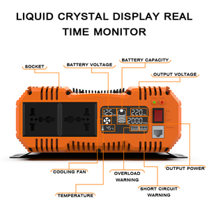 3Kw Hybrid Solar Inverter Welding Machine DC AC Converter24VDC <strong>Input</strong> 220VAC Output4G Off Grid Backup Power Supply Power <strong>Converte</strong> - Product Image 3