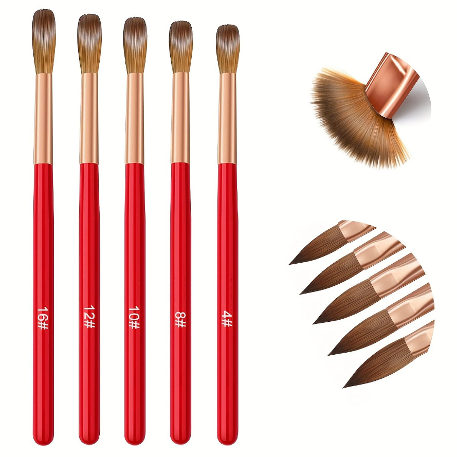 5 pièces rouge