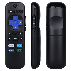 ABS-Kunststoff fernbedienung für Roku TV Smart Wireless RF-Silizium tastatur Feste rollende Lerncode ROHS-zertifizierte Garantie