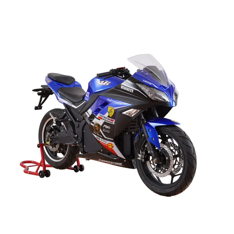 Motos efficaces haute 5000W 30Ah à vendre fabricant de motos électriques 60v en Chine