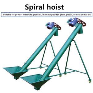 Screw Conveyor for Cement and Feed; Grain <strong>Silo</strong> <strong>Unloading</strong> and Lifting Machine; Small Design U-shaped Auger Custom Made