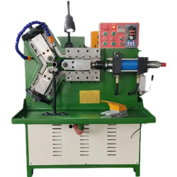 Máquina automática de laminación de dientes, moledor de acero inoxidable, tornillo de rosca de barra de acero hidráulico CNC