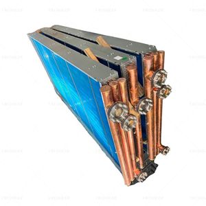 Air Blast Chiller Hvac condotto di raffreddamento serpentine di calore pompa di calore Ac evaporatore bobina di ricambio tubo-aletta di rame-scambiatore di calore - Product Image 1