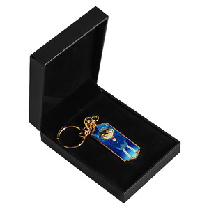 Stokta özel Logo tasarımı Metal anahtarlık Anime Conan 3d anahtarlık - Product Image 6