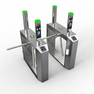 304 tornello automatico Anti-esplosione treppiede in acciaio inossidabile con controllo di accesso per riconoscimento di impronte digitali e viso - Product Image 3