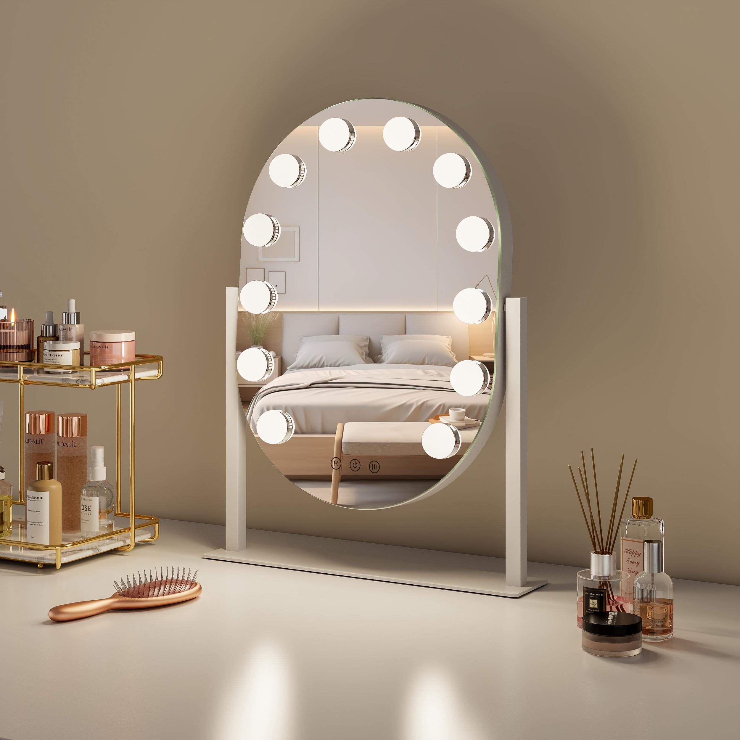 DP330-B Bulb Vanity Mirror