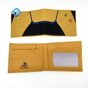 <strong>PSP</strong> game peripheral wallet Game controller folding creative PVC silicone money clip PS5 game console coin wallet - Product Image 4