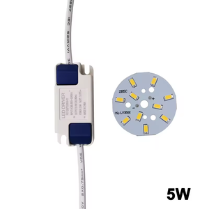 3W-24W SMD5730 ชิปไดโอดเปล่งแสง + เปลือกพลาสติก LED แหล่งจ่ายไฟสําหรับไฟเพดาน LED - Product Image 2
