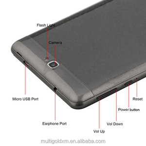 OEM 7英寸触摸屏联发科四核平板手机安卓GSM 3g平板电脑m706带sim卡插槽 - Product Image 4