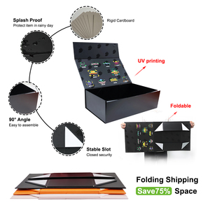 Biểu Tượng Tùy Chỉnh Cao Cấp Sang Trọng Lớn Matte Khóa Cứng Nhắc Có Thể Gập Lại Từ Đóng Cửa Tùy Chỉnh Hộp Quà Tặng Bao Bì - Product Image 2