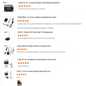 7 Watts Broadcast Radio <strong>FM</strong> Professional Transmitter with Antenna Long Range for Sale - Product Image 3