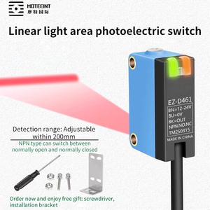 MOTEE <strong>Diffuse</strong> <strong>Reflection</strong> Strip Photoelectric <strong>Sensor</strong> Strip Light Design Stable Detection Spot 5x30mm - Product Image 6
