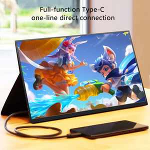 15.6 Inch Ips 1920*1080p Smart Extender Extra Touch <strong>Monitor</strong> Compatible Portable <strong>Monitor</strong> for Mobile Smartphone Laptop <strong>Computer</strong> - Product Image 2