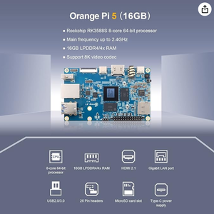 Merrillchip Stock Original 4GB 8GB 16GB 32GB DDR4 Quad-Core Placa DE DESARROLLO Reemplazo Raspberry Pi Android Mini PC Orange Pi 5 - Product Image 6