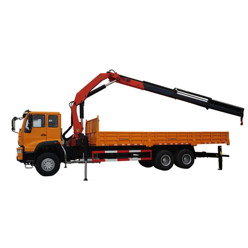 Discount Price 5.7 ton Folding arm Truck Mounted Crane SPK10000 Knuckle Boom Crane