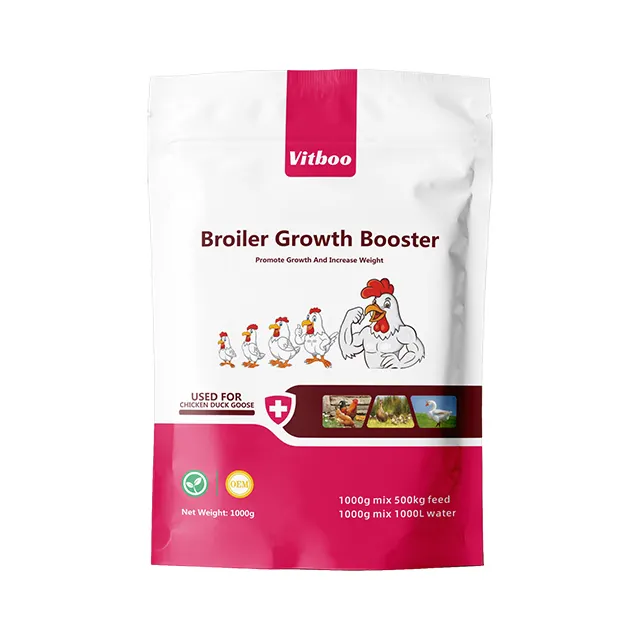 Alimentation d'usine produits de nutrition et de santé animale additif alimentaire gain de poids rapide activateur de croissance des poulets de chair