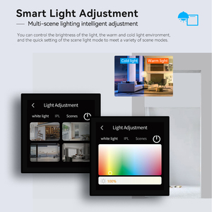Puerta de enlace inteligente hecha en fábrica con pantalla táctil Sistemas de automatización del hogar inteligente con función de conexión inteligente - Product Image 4