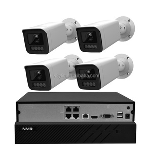 OEM Hik 4CH 8 16 canales 4mp Sistema de cámara de seguridad al aire libre hogar Poe Nvr Kit Cctv Ip Cámaras Sistema de cámara de seguridad de vigilancia - Product Image 1