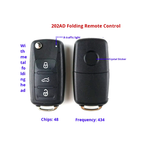 Tương thích với cho 202ad gấp điều khiển từ xa Key điện tử - Product Image 4