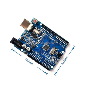 BAIZHITONG das R3 Development Board Verbesserte Version Verbesserte Version ATMEGA328P MCU Development Board Blue Board