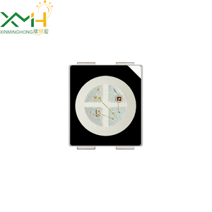Compact and Energy-efficient <strong>3528</strong> <strong>RGB</strong> SMD <strong>LED</strong> with a Black Surface - Product Image 2