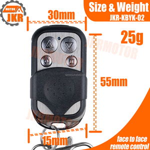 433 4 kanallı uzaktan kumanda Alarm klonlama kodu RF uzaktan kumanda ile koruyucu Film mhz kablosuz verici - Product Image 4