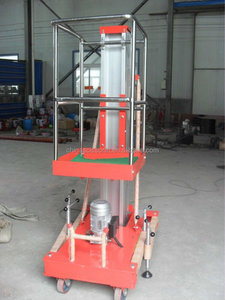 Piattaforma di lavoro aereo pieghevole monoalbero 6m 8m 10m-facile trasporto - Product Image 3