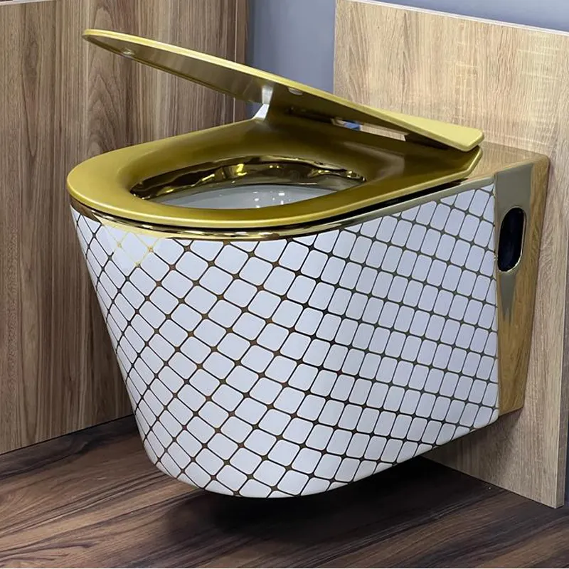 Grifo de oro nuevo lavabo retro bidé varita armario inodoro sanitario fregadero nuevos inodoros mármol de lujo WC toilette invitado fregadero banco