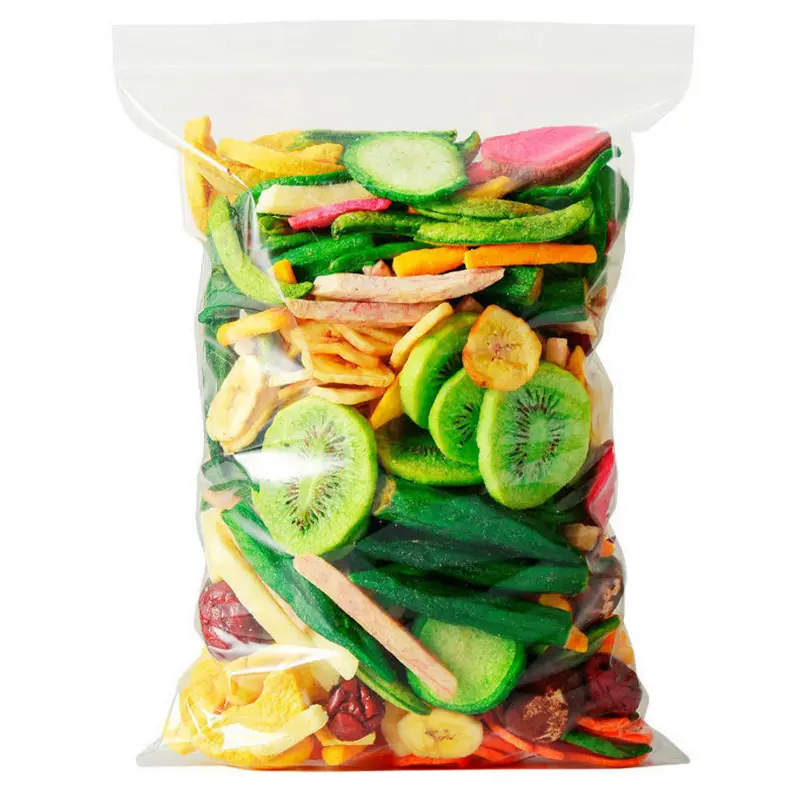 Fruits et légumes mélangés tranches croustillantes légumes secs fruits et légumes séchés snacks en gros