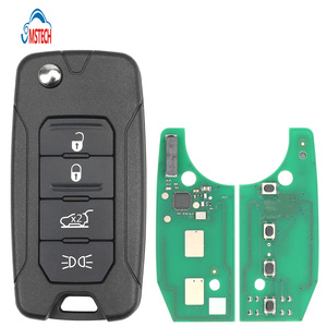MS 4 nút Xe điều khiển từ xa chính 433Mhz mqb 48 chip fccid 2adftfi5am433tx cho 2015-2019 Jeep Renegade Fiat 500x tự động chính - Product Image 1