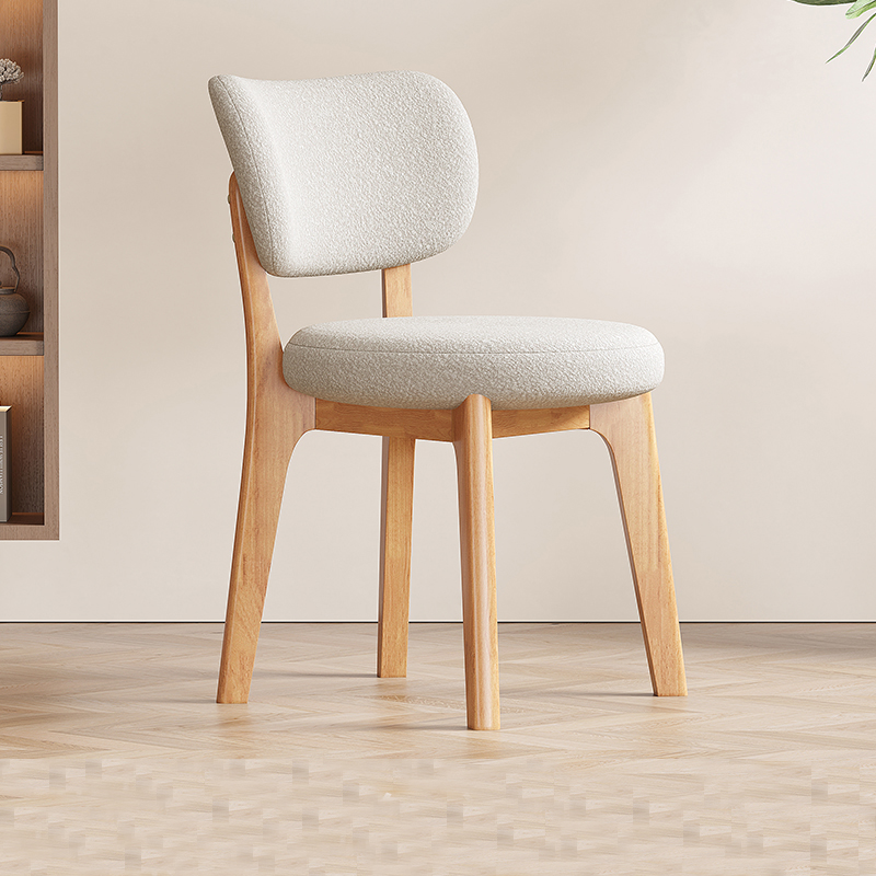 Couleur bois naturel + tissu velours