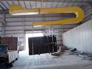 SANDE Sale Granite Slab Bundle Handler Glass <strong>Container</strong> <strong>Unloading</strong> Equipment for <strong>Loading</strong> Bundle Stone Into sealed <strong>Container</strong>