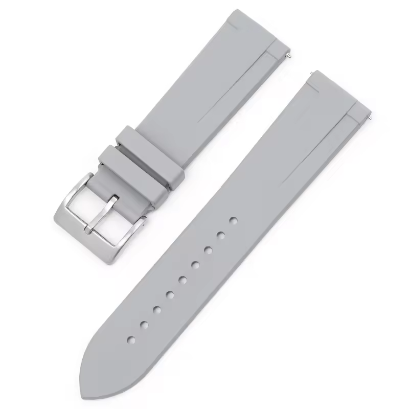 Gray+silver buckle