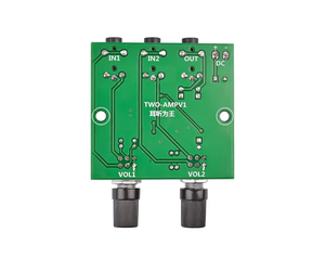 Placa mezcladora de señal de Audio estéreo de 2 vías, placa mezcladora multicanal para salida de amplificación unidireccional, amplificador de Audio para auriculares - Product Image 5