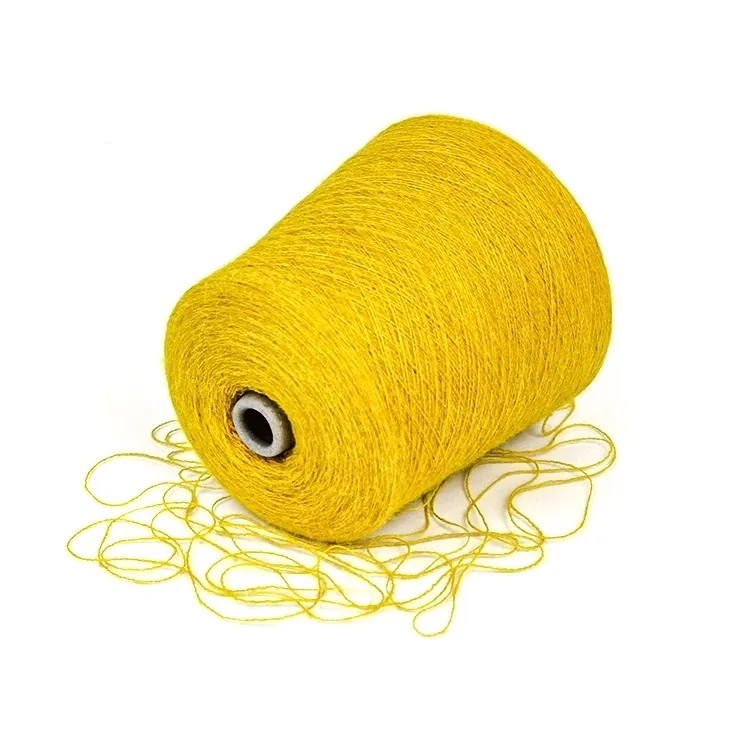 10s 20s tingido poliéster Viscose misturado fios para atacado tingido 30/70 Ne10-50 Viscose acrílico misturado fios para crochê