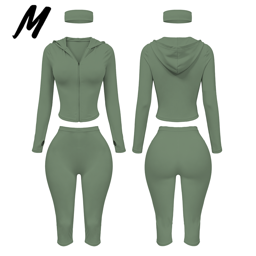 Dusty Green 3-piece set