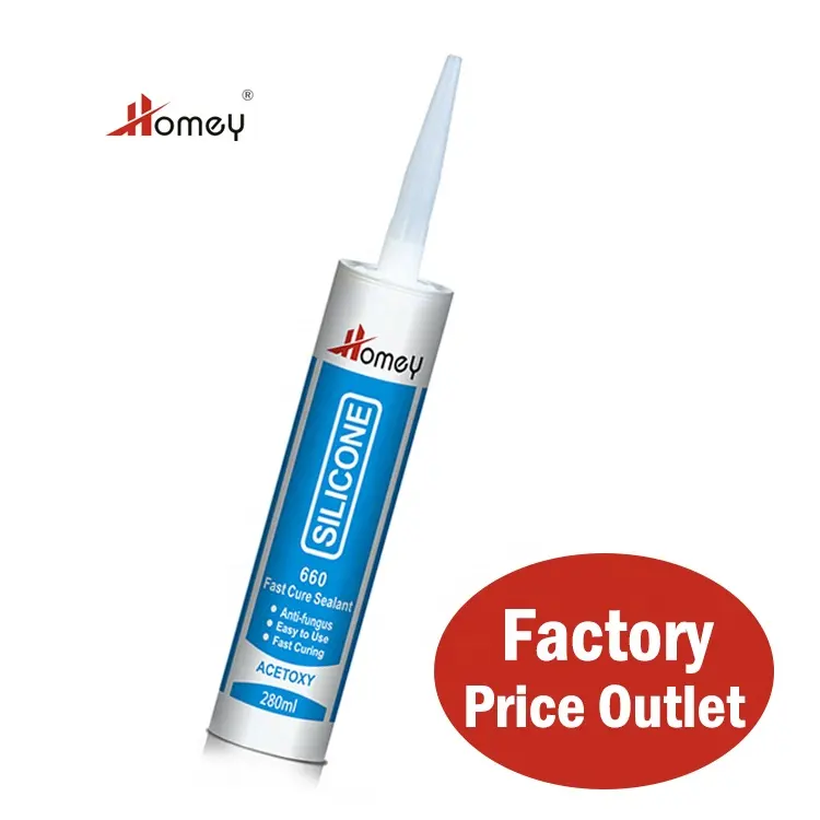 Homey 660 acetic chữa bệnh thủy tinh silicone nhà bếp